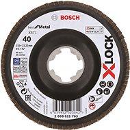 BOSCH Best for Metal System X-LOCK, angled version, plastic blade, O 115 mm, G 40, X571 2.608.621.76 - Lamellar Disc