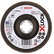 BOSCH Best for Metal System X-LOCK, angled version, plastic blade, O 125 mm, G 80, X571 2.608.621.76 - Lamellar Disc