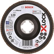 BOSCH Best for Metal System X-LOCK, angled version, plastic blade, O 125 mm, G 120, X571 2.608.621.7 - Lamellar Disc