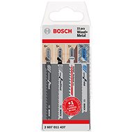 BOSCH 15-piece set of saw blades with shank for wood and metal work 2.607.011.437 - Saw Blade Set