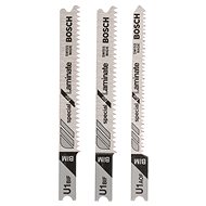 BOSCH 3dílná sada pilových plátků se stopkou U pro práci s laminátem 2.608.636.430 - Saw Blade Set