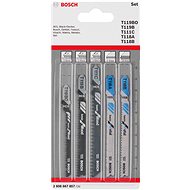 BOSCH 5-piece saw blade set Wood and Metal Basic with shank T 2.608.667.857 - Saw Blade Set