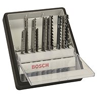 BOSCH 10dílná sada pilových plátků Robust Line, varianta Wood, se stopkou T2.607.010.540 - Saw Blade Set