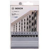 BOSCH 9-piece HSS PointTeQ Hex 2-8 mm spiral drill set 2.607.002.826 - Drill Set