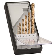 BOSCH Sada spirálových vrtáků do kovu HSS-TiN, Robust Line, 135° 2–8 mm, 6 kusů 2.607.010.530 - Drill Set