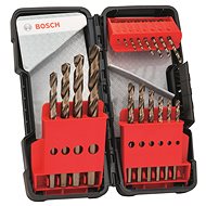BOSCH 18-piece set of spiral drill bits HSS-Co, Toughbox, DIN 338, 135° 1-10 mm 2.607.017.047 - Drill Set