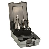 BOSCH 3dílná sada stupňovitých spirálových vrtáků HSS 4-12/4-20/6-30 2.608.587.426 - Drill Set
