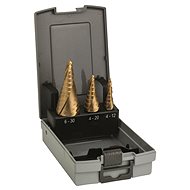 BOSCH 3dílná sada stupňovitých spirálových vrtáků HSS-TiN 4-12/4-20/6-30 2.608.587.432 - Drill Set