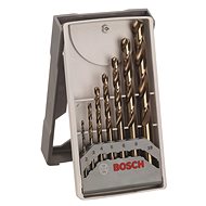 BOSCH 7-piece set of HSS-Co spiral drill bits, Mini-X-Line, 135° 2-10 mm 2.608.589.296 - Drill Set