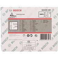 BOSCH Hřebíky s hlavou tvaru D v pásu SN34DK 50R 2,8 mm, 50 mm, bez povrchové úpravy, drážkovaný - Nails