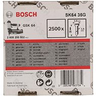 BOSCH Hřeby se zápustnou hlavou SK64 35G 1,6 mm, 35 mm, pozinkovaný 2.608.200.502 - Spikes