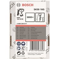BOSCH Hřeby se zápustnou hlavou SK50 16G 1,2 mm, 16 mm, pozinkovaný 2.608.200.511 - Spikes