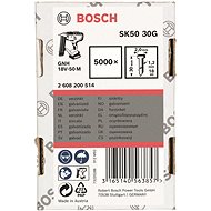 BOSCH Hřeby se zápustnou hlavou SK50 30G 1,2 mm, 30 mm, pozinkovaný 2.608.200.514 - Spikes