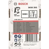 BOSCH Hřeby se zápustnou hlavou SK50 35G 1,2 mm, 35 mm, pozinkovaný 2.608.200.515 - Spikes