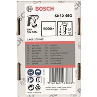 BOSCH Hřeby se zápustnou hlavou SK50 45G 1,2 mm, 45 mm, pozinkovaný 2.608.200.517 - Spikes