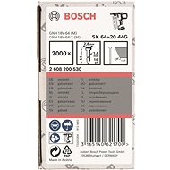 BOSCH Hřeby se zápustnou hlavou SK64 20G 44 mm, pozinkovaný 2.608.200.530 - Spikes