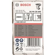 BOSCH Studs with countersunk head SK64 20G 50 mm, galvanized 2.608.200.531 - Spikes