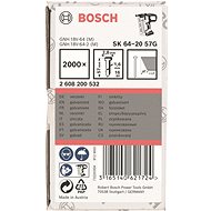BOSCH Studs with countersunk head SK64 20G 57 mm, galvanized 2.608.200.532 - Spikes
