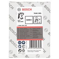BOSCH Staples TK40 30G 1,2 mm, 30 mm, galvanized 2.608.200.703 - Heavy-Duty Staples