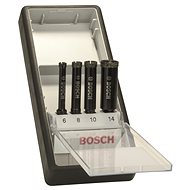 BOSCH 4dílná sada diamantových vrtáků pro vrtání za mokra Robust Line 6–14 mm 2.607.019.880 - Drill Set
