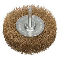 BOSCH Disc wire brush, crimped wire, 75 × 0.2 mm, brass surface 2.608.622.054 - Sanding Brush
