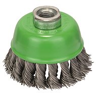 BOSCH Mug brush, braided, 75, Stainless steel 2.608.622.060 - Sanding Brush