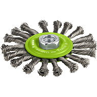 BOSCH Wire brush disc, braided, 115, Stainless steel 2.608.622.106 - Sanding Brush