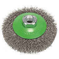 BOSCH Bevel brush, crimped wire, 100, Stainless steel 2.608.622.108 - Sanding Brush