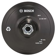BOSCH Rubber grinding plate for angle grinders, Velcro, 125 mm 2.609.256.272 - Sanding Pad