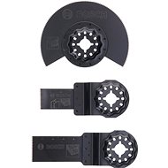 BOSCH 3-piece Starlock starter set "Wood" for multifunction tools 2.607.017.323 - Saw Blade Set