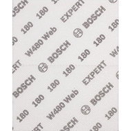 BOSCH EXPERT W480 Web 1/4 hand sanding mesh, 115 × 140 mm, G180 - Sanding belt