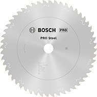 BOSCH Saw blade PRO Steel Corded for cable circular saw, 254 × 2.2 × 25.4 mm, T52 - Circular Saw Blade