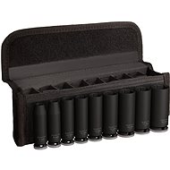 BOSCH PRO Impact Socket Set,? ", extended, 9 pcs - Attachment