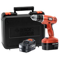  Black &amp; Decker EPC14CABK50, 2aku + accessories - Cordless Drill