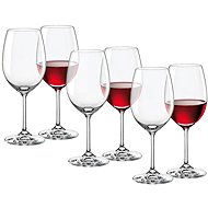 Bohemia Class Red Wine Glasses 6 pcs - Glass