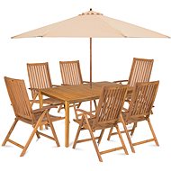 Fieldmann Calypso 6 with umbrella - Garden Furniture