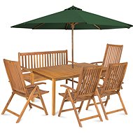 Fieldmann Calypso 7 with umbrella - Garden Furniture