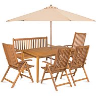 Fieldmann Calypso 7 with umbrella - Garden Furniture