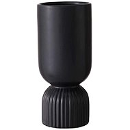 Boltze Ceramic vase Gino height 23 cm black - Vase