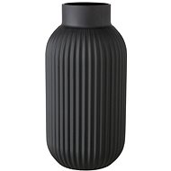 Boltze Vase Nordika glass black - Vase