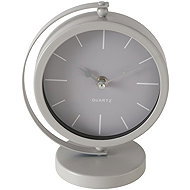 Boltze Home Minimalist table clock JALE, grey - Alarm Clock