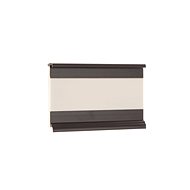 BOLTA rail 25669-9594 PSL58F black - Skirting Board