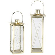 Boltze Home Golden lanterns Farol, metal construction - Lantern