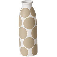Boltze Ceramic vase with graphic pattern PUNTY, 28 cm - Vase