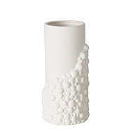 Boltze Aluminium vase BULE, 30,5 cm, white - Vase