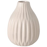 Boltze Ceramic striped vase ESKO, beige - Vase