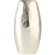 Boltze Metal vase FLAIRE, 22 cm, silver - Vase