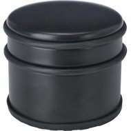 EH Excellent Houseware Classic door stop, black, diameter 9 cm - Doorstop