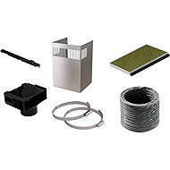 BOSCH DWZ1FB3I6 long-life Clean Air for recirculation operation set with chimney (stainless steel) - Cooker Hood Filter