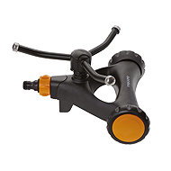 FISKARS Whirlpool Sprinkler, Metal with Wheels - Irrigation Device
